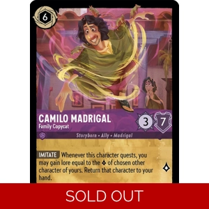 Camilo Madrigal, Family Copycat